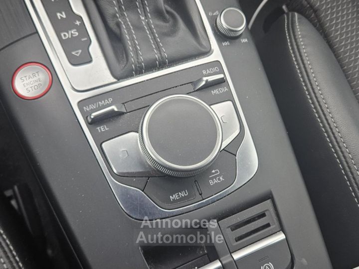 Audi S3 SPORTBACK Quattro 20 50 TFSI - 300 - BV S-tronic SPORTBACK PHASE 2 - 22