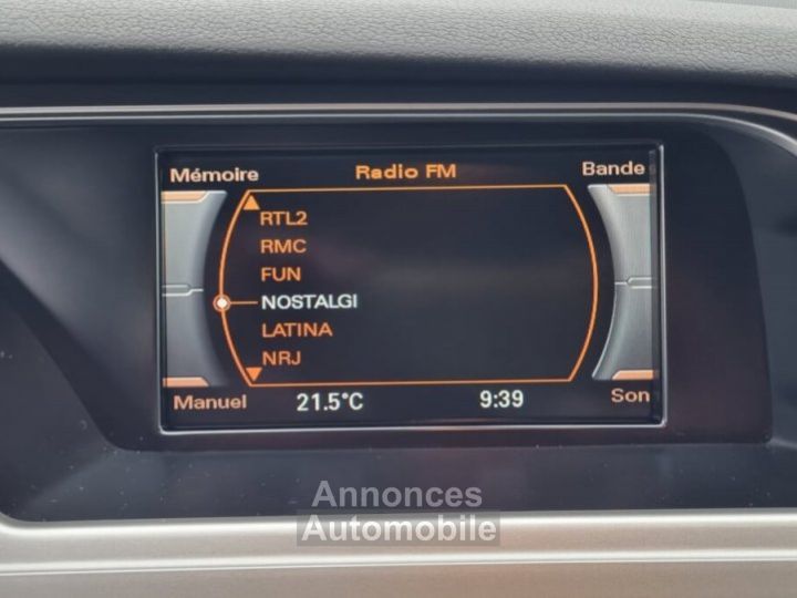 Audi A4 IV (B8) 18 TFSI 160ch Ambiente - 21