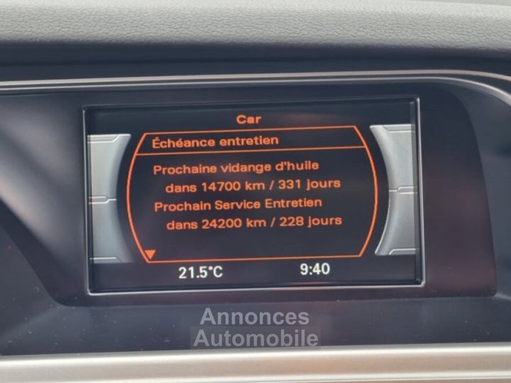 Audi A4 IV (B8) 18 TFSI 160ch Ambiente - 23