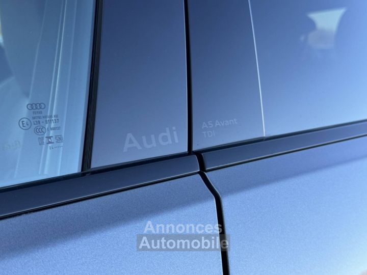 Audi A5 AVANT Avant TDI Hybride 204 ch S tronic 7 S line - 53