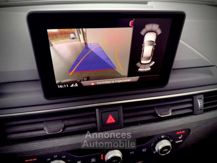 Audi A4 20 TDi 1ERPRO JANTES 18&#039; GPS CUIR CAMERA PDC TVA - 14