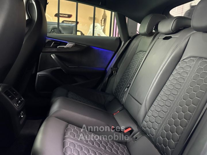 Audi RS5 SPORTBACK Phase 2 450 ch V6 29 TFSi Quattro Céramique ~ Pack Carbone complet ~ Bang Olufsen ~ Matri - 5