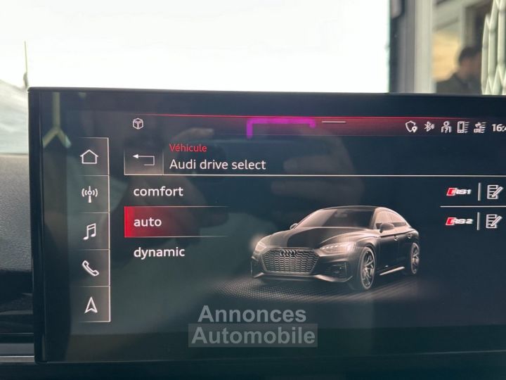 Audi RS5 SPORTBACK Phase 2 450 ch V6 29 TFSi Quattro Céramique ~ Pack Carbone complet ~ Bang Olufsen ~ Matri - 19