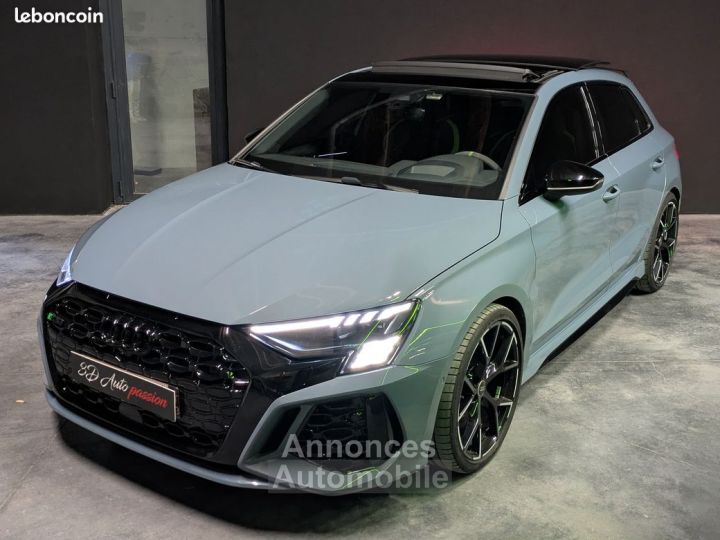 Audi RS3 sportback 8Y tfsi 400ch QUATTRO gris Kemora - 3