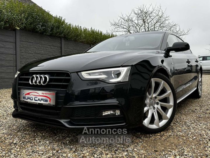 Audi A5 18TFSI -S line-BTE AUTO-CUIR-XENON-NAVI-PANO DAK - 1