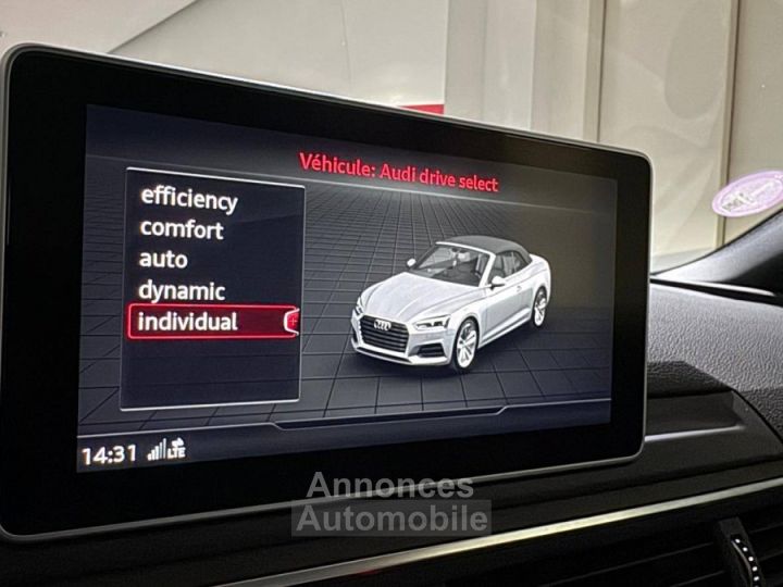Audi A5 CABRIOLET Cabriolet 20 TFSI 252 S tronic 7 Design Luxe - 24