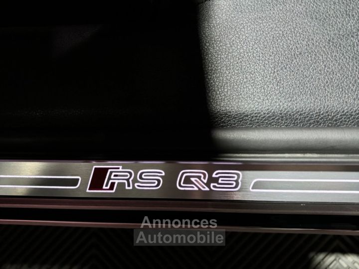 Audi RS Q3 sportback 25 tfsi 400 ch s tronic 7 exclusive toit ouvrant freins carbone ceramiques - 27