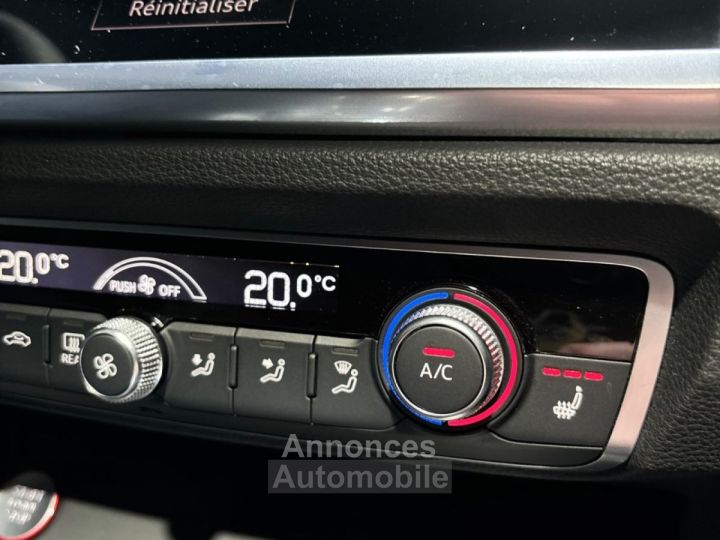 Audi RS Q3 sportback 25 tfsi 400 ch s tronic 7 exclusive toit ouvrant freins carbone ceramiques - 39