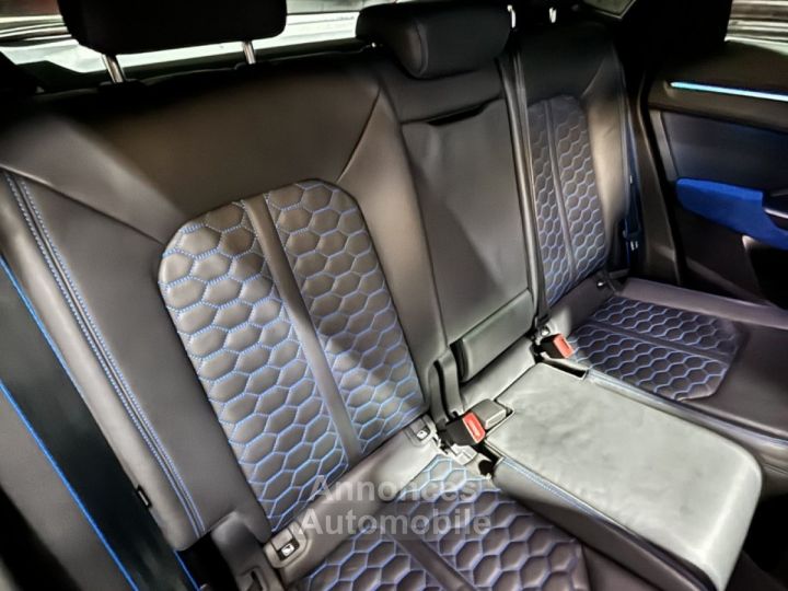 Audi RS Q3 sportback 25 tfsi 400 ch s tronic 7 exclusive toit ouvrant freins carbone ceramiques - 54