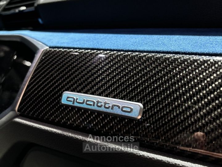 Audi RS Q3 sportback 25 tfsi 400 ch s tronic 7 exclusive toit ouvrant freins carbone ceramiques - 63
