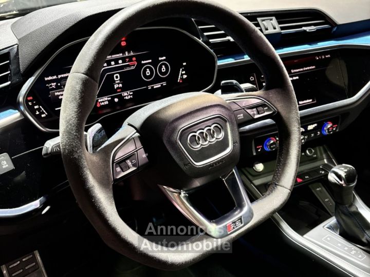 Audi RS Q3 sportback 25 tfsi 400 ch s tronic 7 exclusive toit ouvrant freins carbone ceramiques - 71