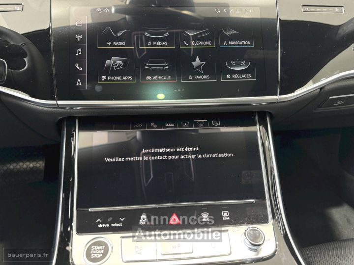 Audi A8 60 TFSIe 462 ch Tiptronic 8 Quattro Avus - 31