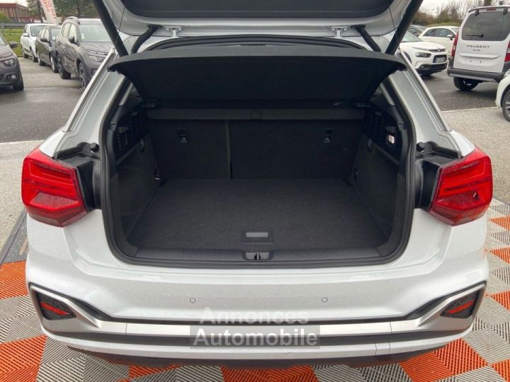 Audi Q2 30 TDI 116 S LINE Ext GPS Caméra Hayon Keyless JA 18" - 16