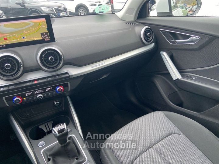 Audi Q2 30 TDI 116 S LINE Ext GPS Caméra Hayon Keyless JA 18" - 22
