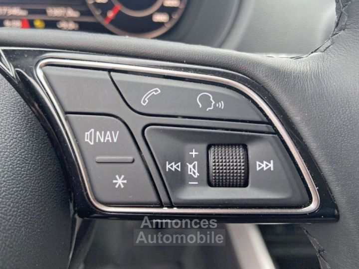 Audi Q2 30 TDI 116 S LINE Ext GPS Caméra Hayon Keyless JA 18" - 34