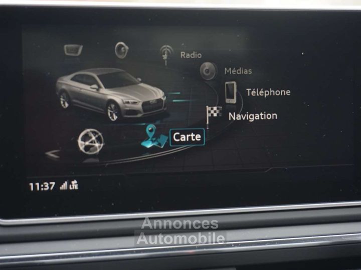 Audi A5 Coupé 20 TDi S line Bte AUTO COCKPIT NAVI-CAM - 25