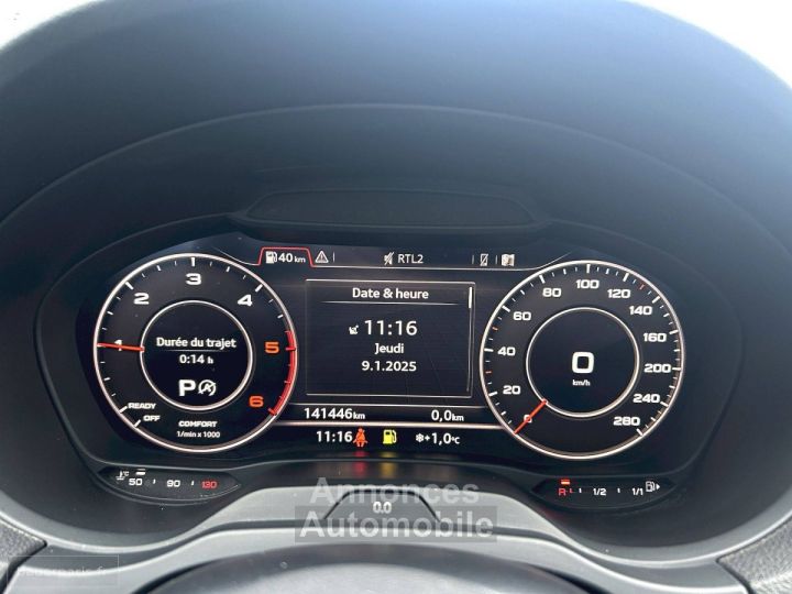 Audi A3 CABRIOLET Cabriolet 20 TDI 150 S tronic 6 Design Luxe - 14