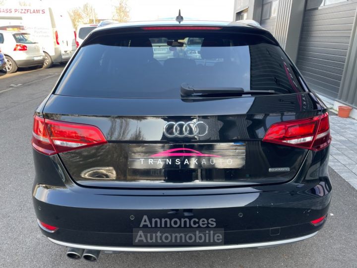 Audi A3 Sportback 20 tfsi 190 s tronic 7 quattro avec gps regulateur de vitesse climatisation auto sieges chauffant radar arriere - 3