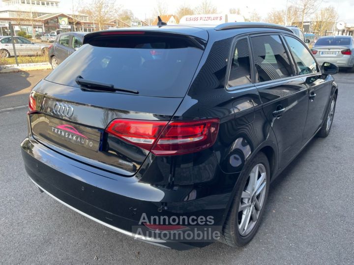 Audi A3 Sportback 20 tfsi 190 s tronic 7 quattro avec gps regulateur de vitesse climatisation auto sieges chauffant radar arriere - 4
