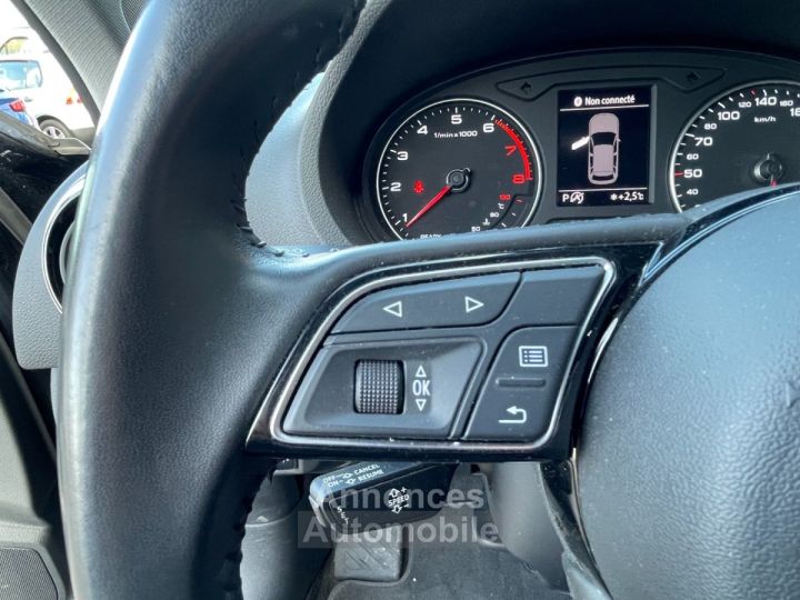 Audi A3 Sportback 20 tfsi 190 s tronic 7 quattro avec gps regulateur de vitesse climatisation auto sieges chauffant radar arriere - 14