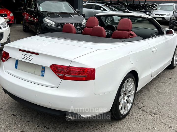 Audi A5 CABRIOLET - LUNETTE ARRIERE DECOLLEE VENDU EN ETAT / 30 V6 240 QUATTRO BOITE AUTO 64 100km - 5