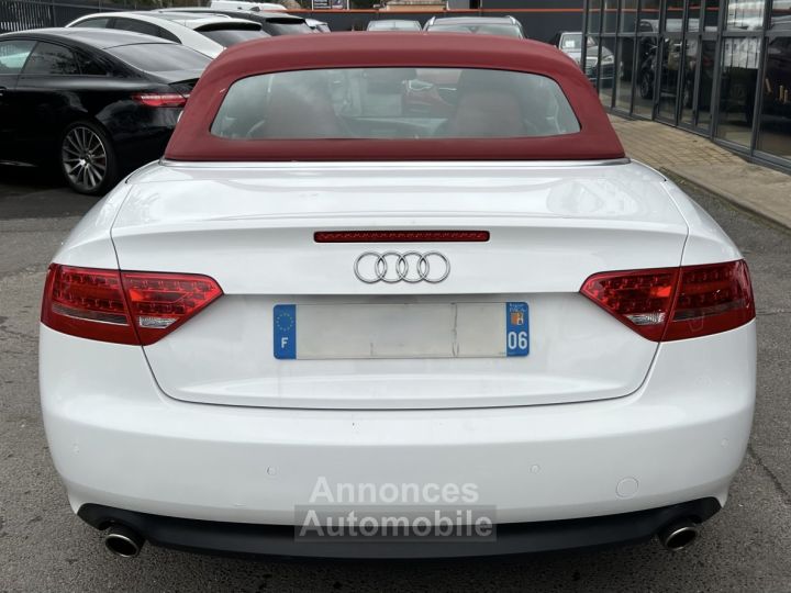 Audi A5 CABRIOLET - LUNETTE ARRIERE DECOLLEE VENDU EN ETAT / 30 V6 240 QUATTRO BOITE AUTO 64 100km - 6