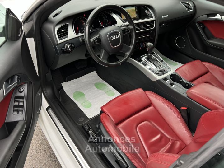 Audi A5 CABRIOLET - LUNETTE ARRIERE DECOLLEE VENDU EN ETAT / 30 V6 240 QUATTRO BOITE AUTO 64 100km - 9