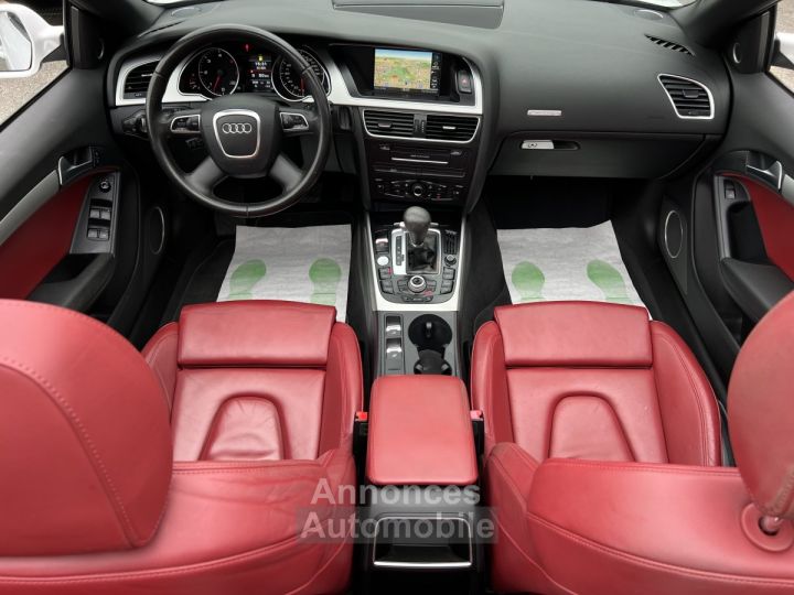Audi A5 CABRIOLET - LUNETTE ARRIERE DECOLLEE VENDU EN ETAT / 30 V6 240 QUATTRO BOITE AUTO 64 100km - 10