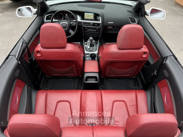 Audi A5 CABRIOLET - LUNETTE ARRIERE DECOLLEE VENDU EN ETAT / 30 V6 240 QUATTRO BOITE AUTO 64 100km - 11