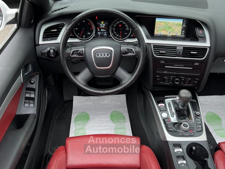 Audi A5 CABRIOLET - LUNETTE ARRIERE DECOLLEE VENDU EN ETAT / 30 V6 240 QUATTRO BOITE AUTO 64 100km - 14