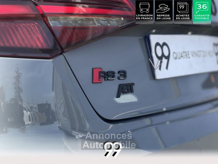 Audi RS3 SPORTBACK ABT Quattro 25 TFS 400 ch Freins céramique TP magnetic ride echappement sport rs LIVR - 15