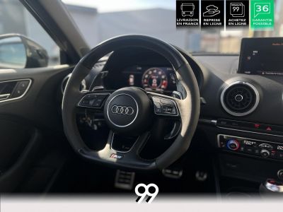 Audi RS3 SPORTBACK ABT Quattro 25 TFS 400 ch Freins céramique TP magnetic ride echappement sport rs LIVR   - 24