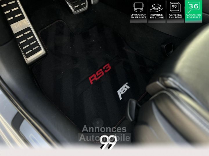 Audi RS3 SPORTBACK ABT Quattro 25 TFS 400 ch Freins céramique TP magnetic ride echappement sport rs LIVR - 27