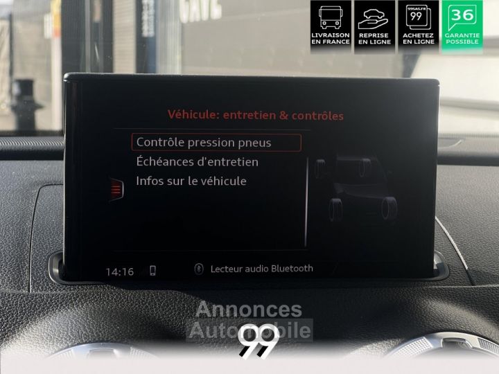 Audi RS3 SPORTBACK ABT Quattro 25 TFS 400 ch Freins céramique TP magnetic ride echappement sport rs LIVR - 36