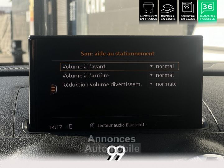 Audi RS3 SPORTBACK ABT Quattro 25 TFS 400 ch Freins céramique TP magnetic ride echappement sport rs LIVR - 39