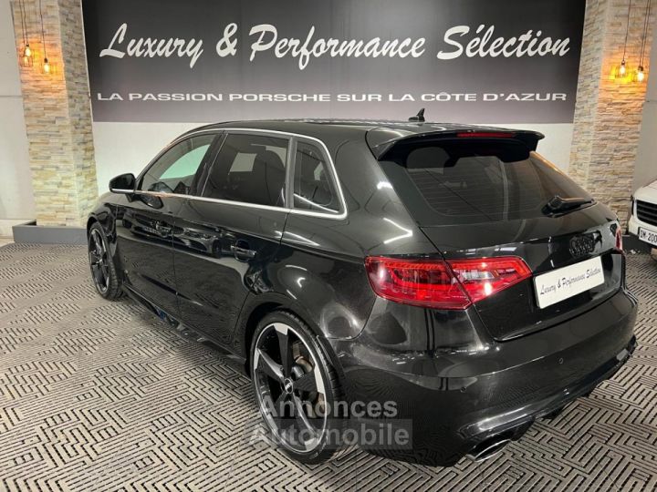 Audi RS3 SPORTBACK 8V 25 367ch - Peinture exclusive Panthère - Sieges et echap RS - Carnet complet - 3