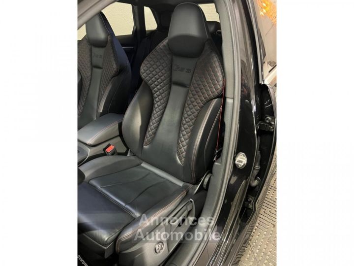 Audi RS3 SPORTBACK 8V 25 367ch - Peinture exclusive Panthère - Sieges et echap RS - Carnet complet - 10