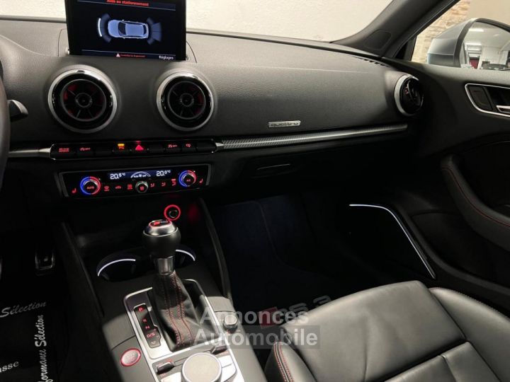 Audi RS3 SPORTBACK 8V 25 367ch - Peinture exclusive Panthère - Sieges et echap RS - Carnet complet - 14
