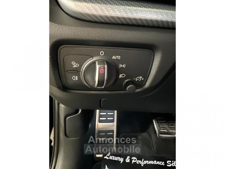 Audi RS3 SPORTBACK 8V 25 367ch - Peinture exclusive Panthère - Sieges et echap RS - Carnet complet - 22