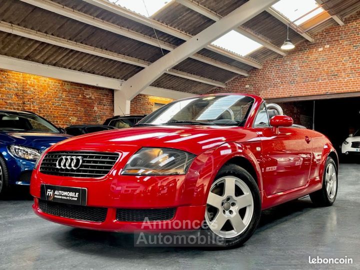 Audi TT Roadster 18 Turbo 180 ch Rouge Amulette Sièges chauffants Capote neuve, Historique d’entretien État exceptionnel - 1