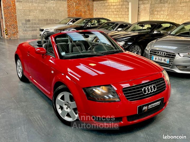 Audi TT Roadster 18 Turbo 180 ch Rouge Amulette Sièges chauffants Capote neuve, Historique d’entretien État exceptionnel - 3