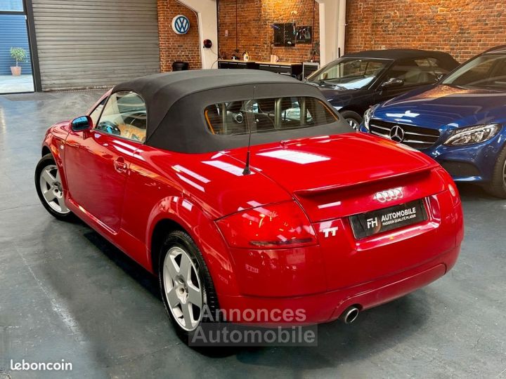 Audi TT Roadster 18 Turbo 180 ch Rouge Amulette Sièges chauffants Capote neuve, Historique d’entretien État exceptionnel - 4