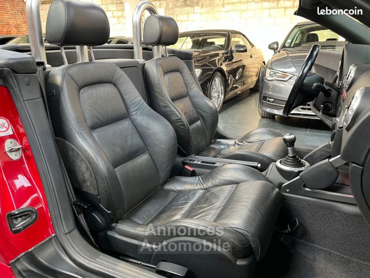 Audi TT Roadster 18 Turbo 180 ch Rouge Amulette Sièges chauffants Capote neuve, Historique d’entretien État exceptionnel - 7