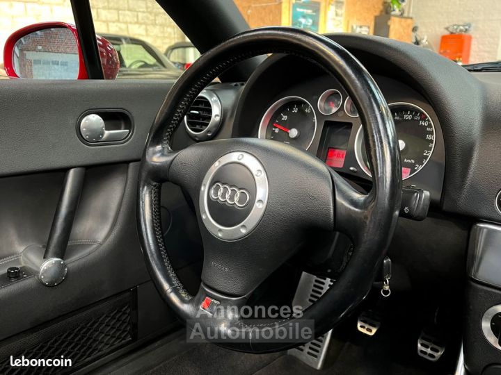 Audi TT Roadster 18 Turbo 180 ch Rouge Amulette Sièges chauffants Capote neuve, Historique d’entretien État exceptionnel - 8