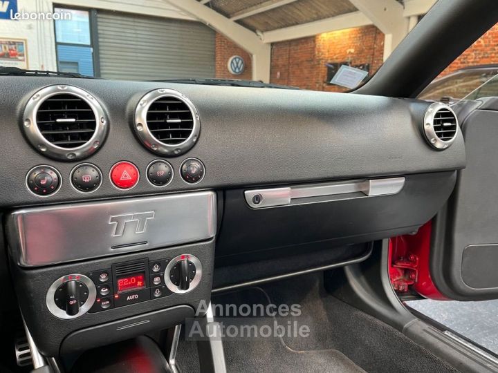 Audi TT Roadster 18 Turbo 180 ch Rouge Amulette Sièges chauffants Capote neuve, Historique d’entretien État exceptionnel - 9