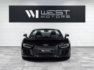Audi R8 Spyder V10 52 540 – Française Carbone B&O Carplay Cam Recul Sièges élec Mémoire 1292EMOIS   - 2