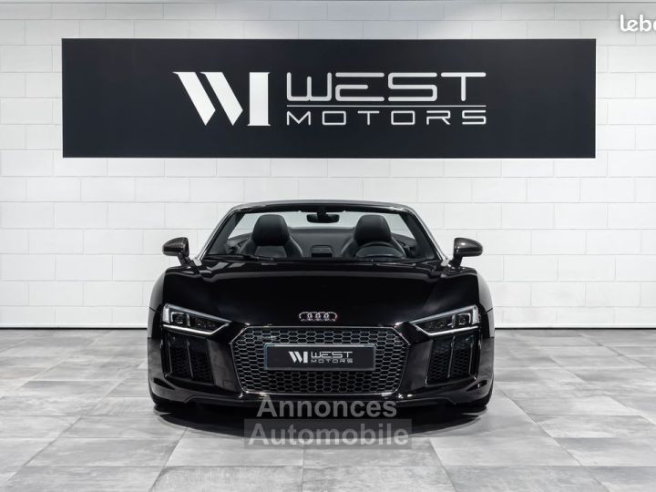 Audi R8 Spyder V10 52 540 – Française Carbone B&O Carplay Cam Recul Sièges élec Mémoire 1292EMOIS - 2