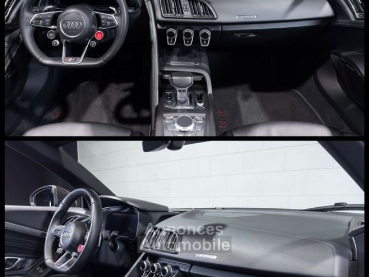 Audi R8 Spyder V10 52 540 – Française Carbone B&O Carplay Cam Recul Sièges élec Mémoire 1292EMOIS - 7