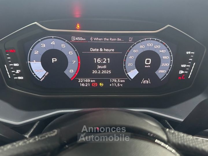 Audi A1 Sportback S Line 95 ch 25 TFSI S tronic 7 Virtual cockpit ~ Apple Carplay ~ Feux full led - 14