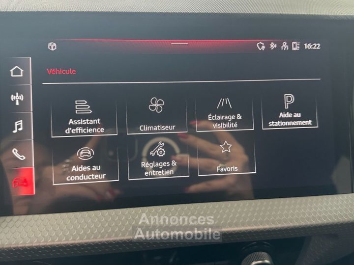 Audi A1 Sportback S Line 95 ch 25 TFSI S tronic 7 Virtual cockpit ~ Apple Carplay ~ Feux full led - 19